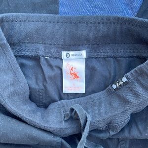 Koi comfort scrubs black. Small regular.